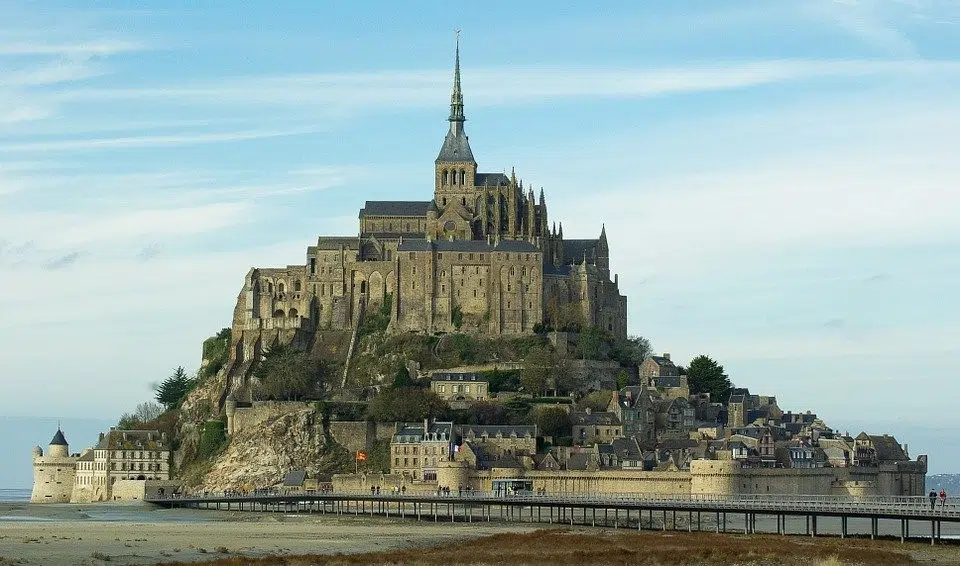 Mont-Saint-Michel en France