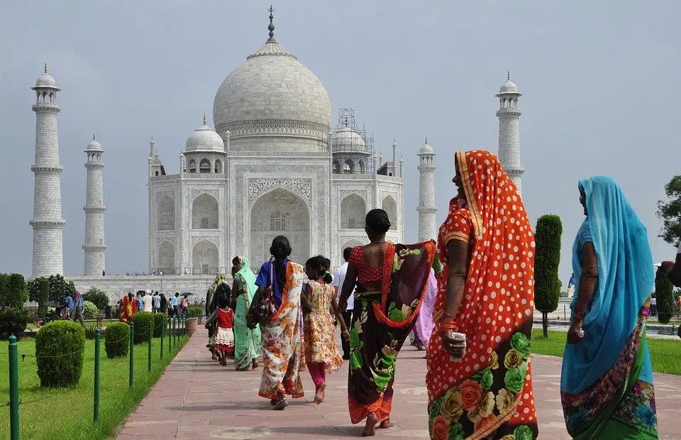 palais du Taj Mahal en Inde